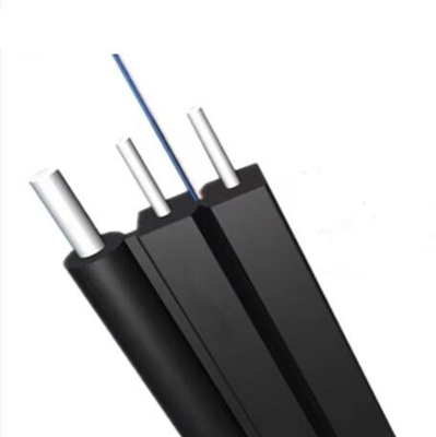 Гибкий 2 6 ядерный G657 A1 G 657a1 самоподдерживающийся FTTH волоконно-оптический кабель
