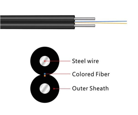 FTTH Drop Cable 1 CORE G657A2 G657A1 Волоконно-оптический кабель