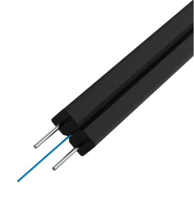 4 ядра плоский самоподдерживающий FTTH наружной кабеля волокна оптического Gyfxtby