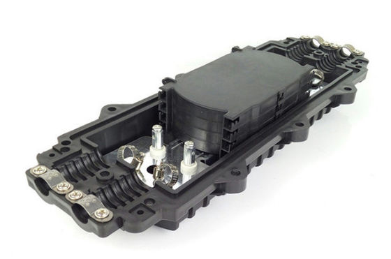 Тип черный цвет закрытия замка для канатов стекловолокна 36 ядров горизонтальный