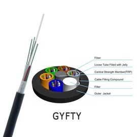 Кабель свободной трубки GYFTY неметаллический &amp; не- Armored на открытом воздухе оптического волокна