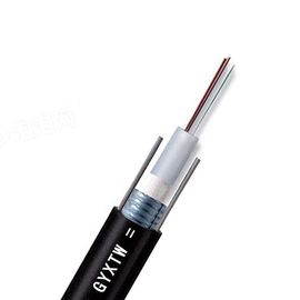 PE Jacket GYXTW 8 Core Central Loose Tube Outdoor Aerial And Duct SM Fiber Cable Featuring Steel Wire Strength Member (Сердечная центральная свободная труба для наружного воздушного и воздушного прохода)